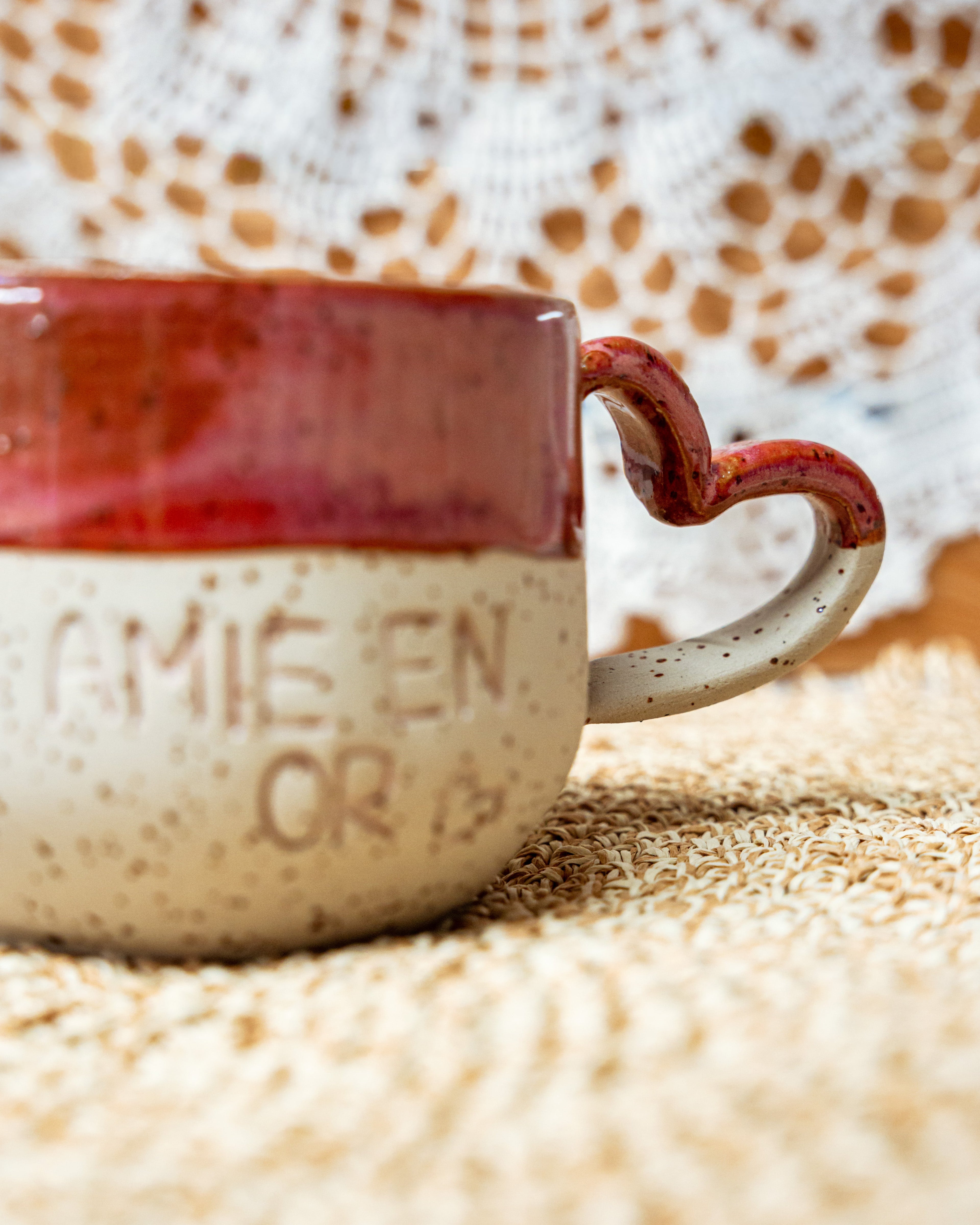 🤍 Tasses Anse Cœur