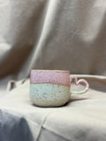 Grand mug magnolia  anse cœur