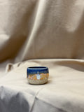 Tasse espresso bleu orange