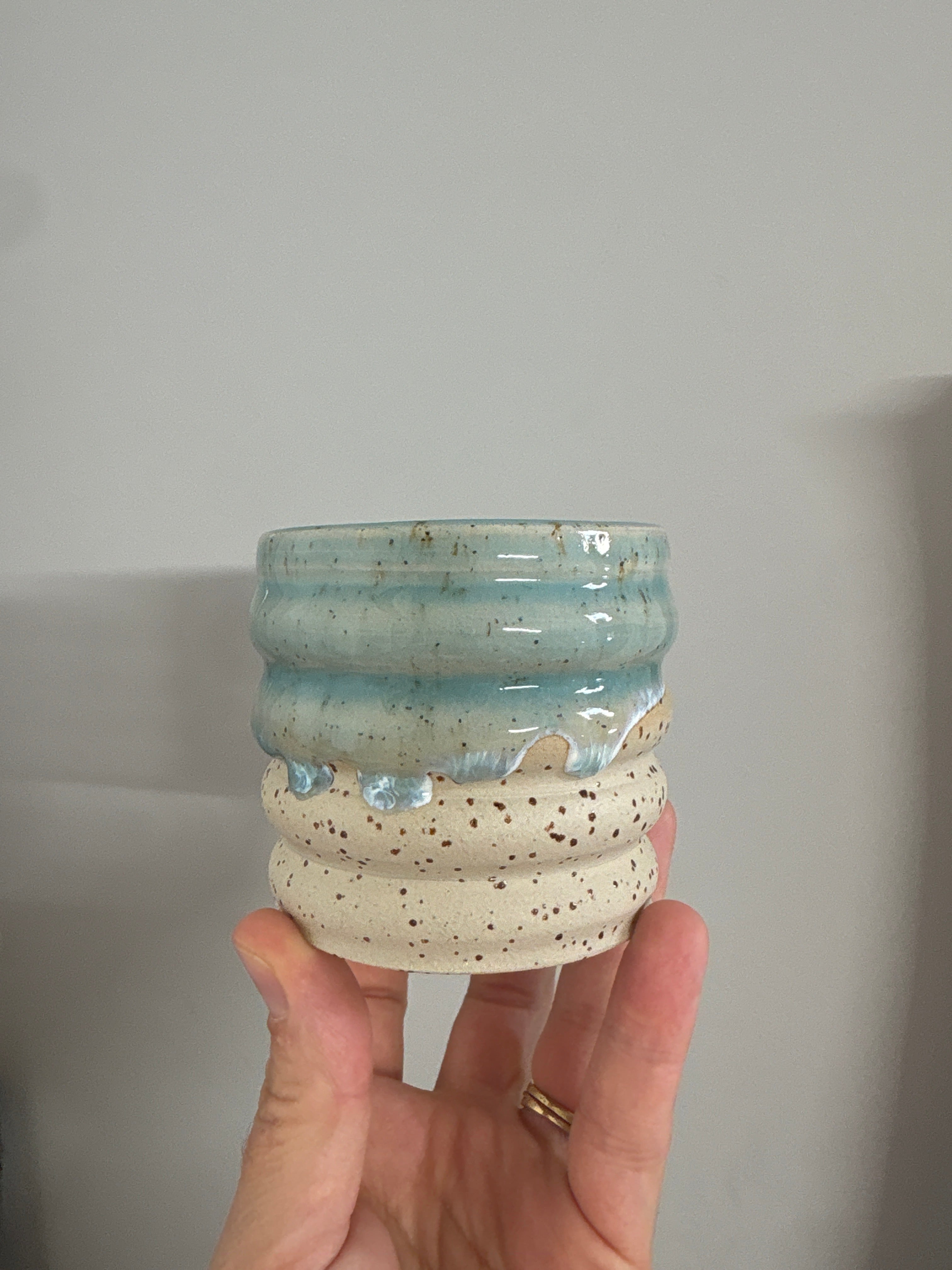 Ondulée bleu pastel