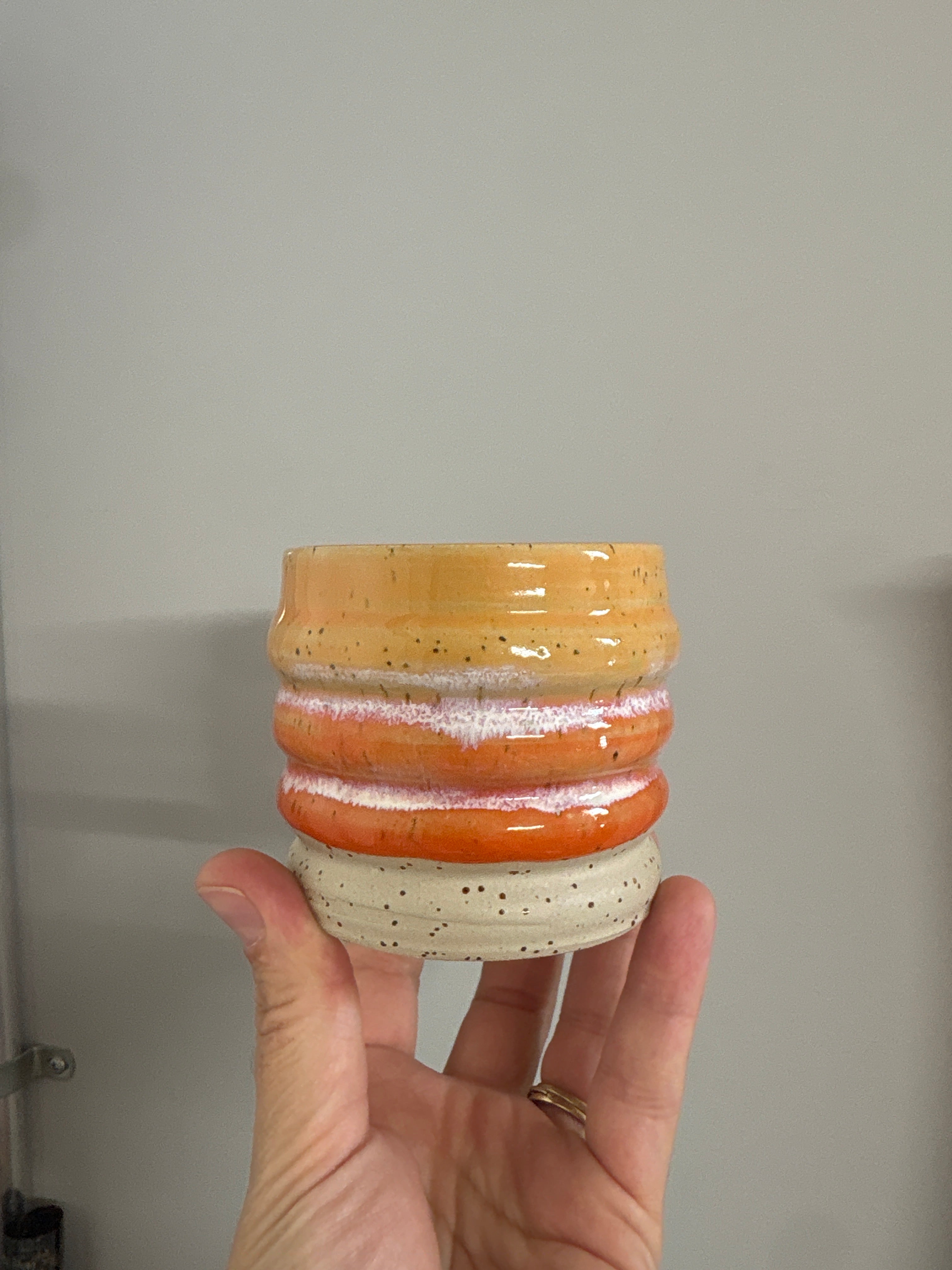 Ondulée orange -