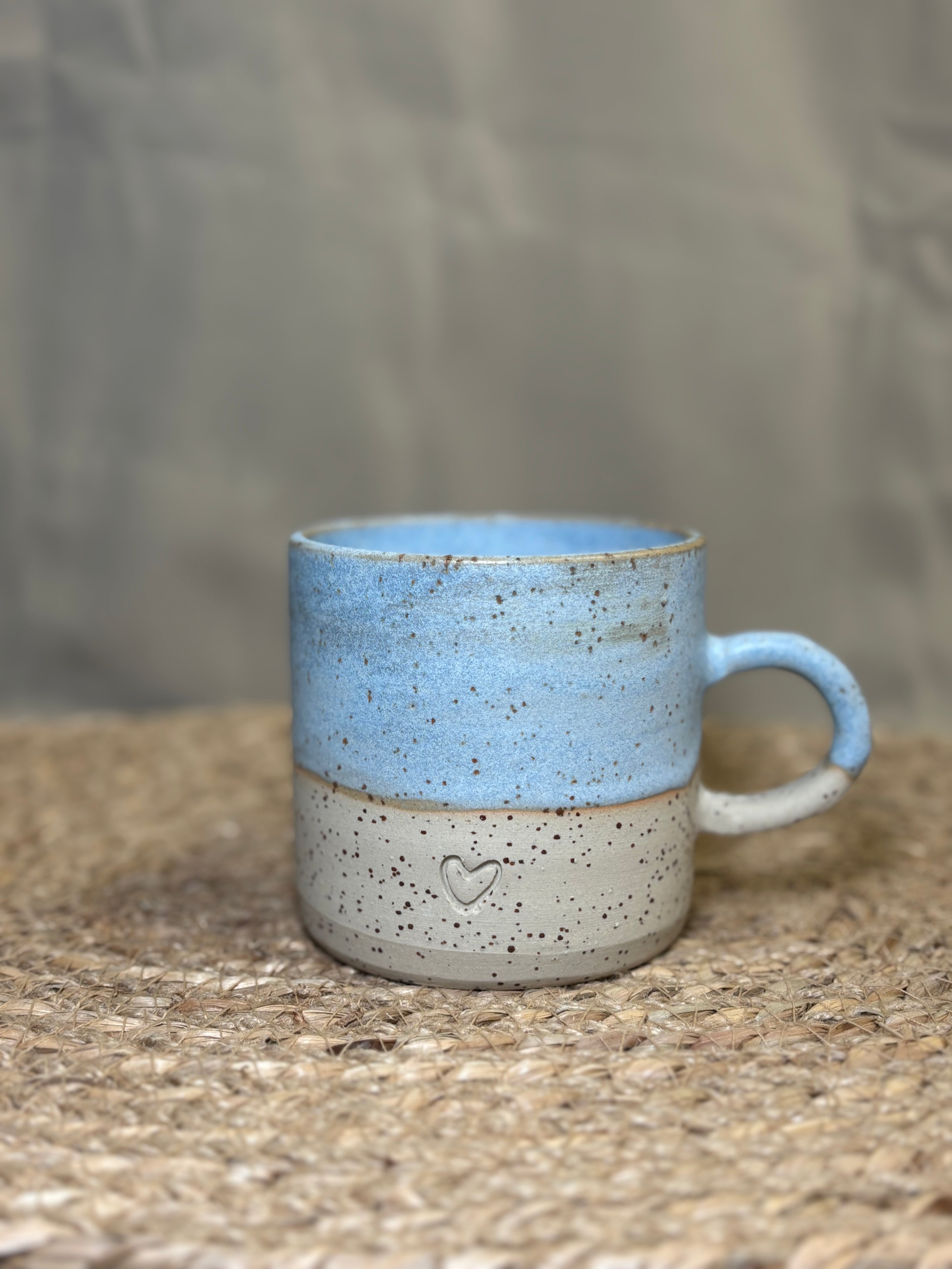 Mug signature - Bleu celeste mat