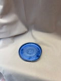 Repose cuillère bleu