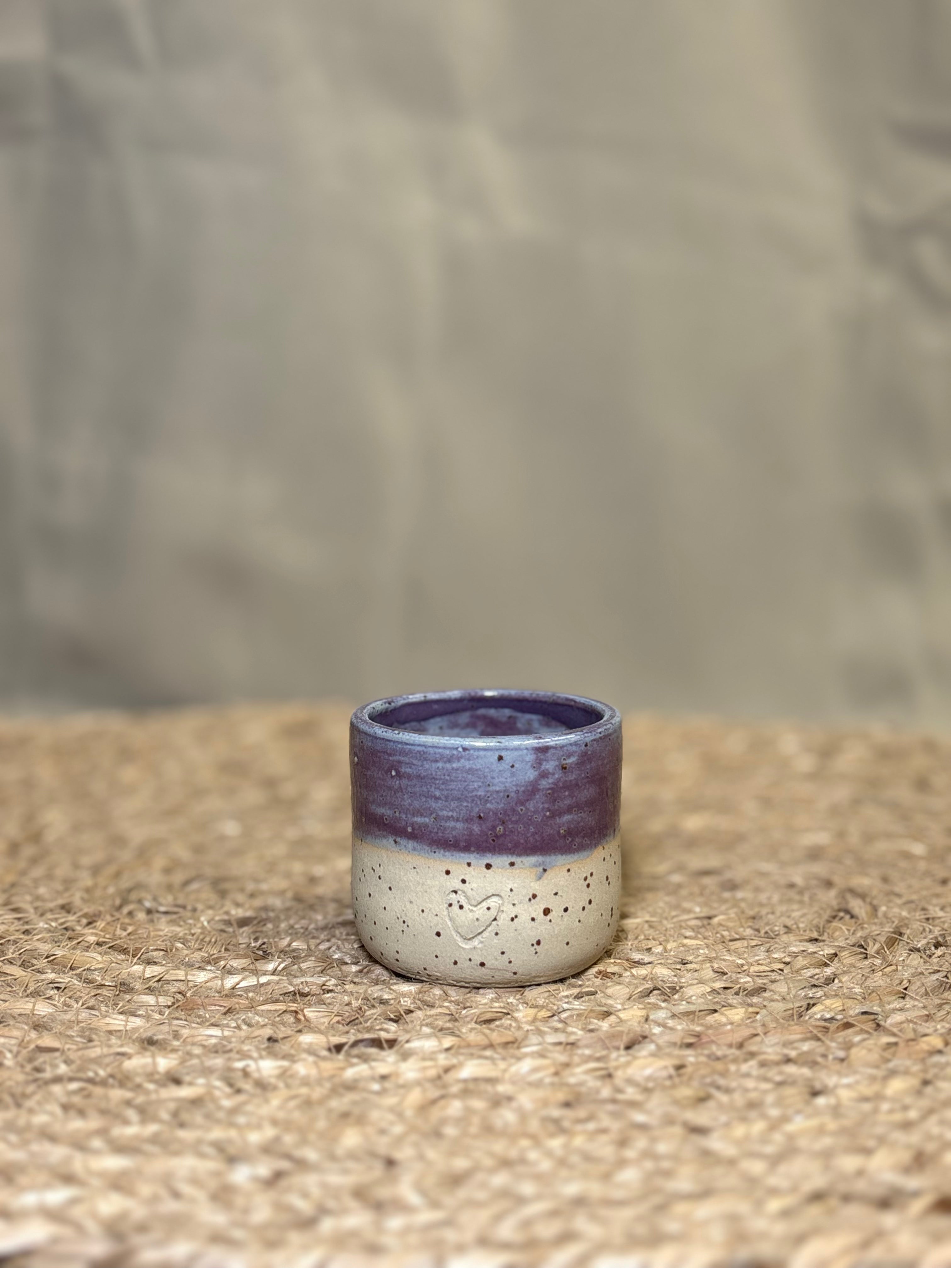 Tasse espresso signature violette
