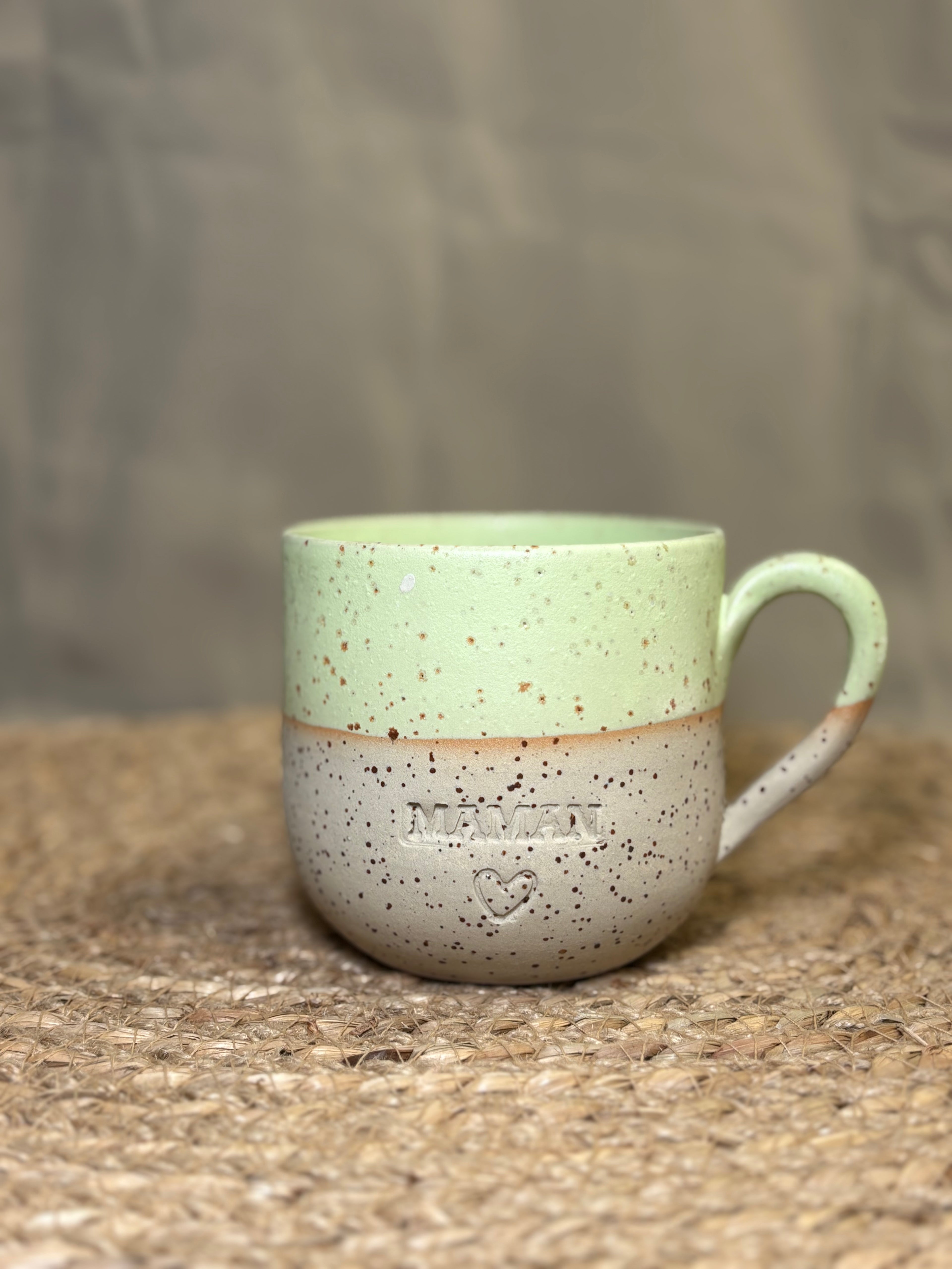 MAMAN mug - Pistache