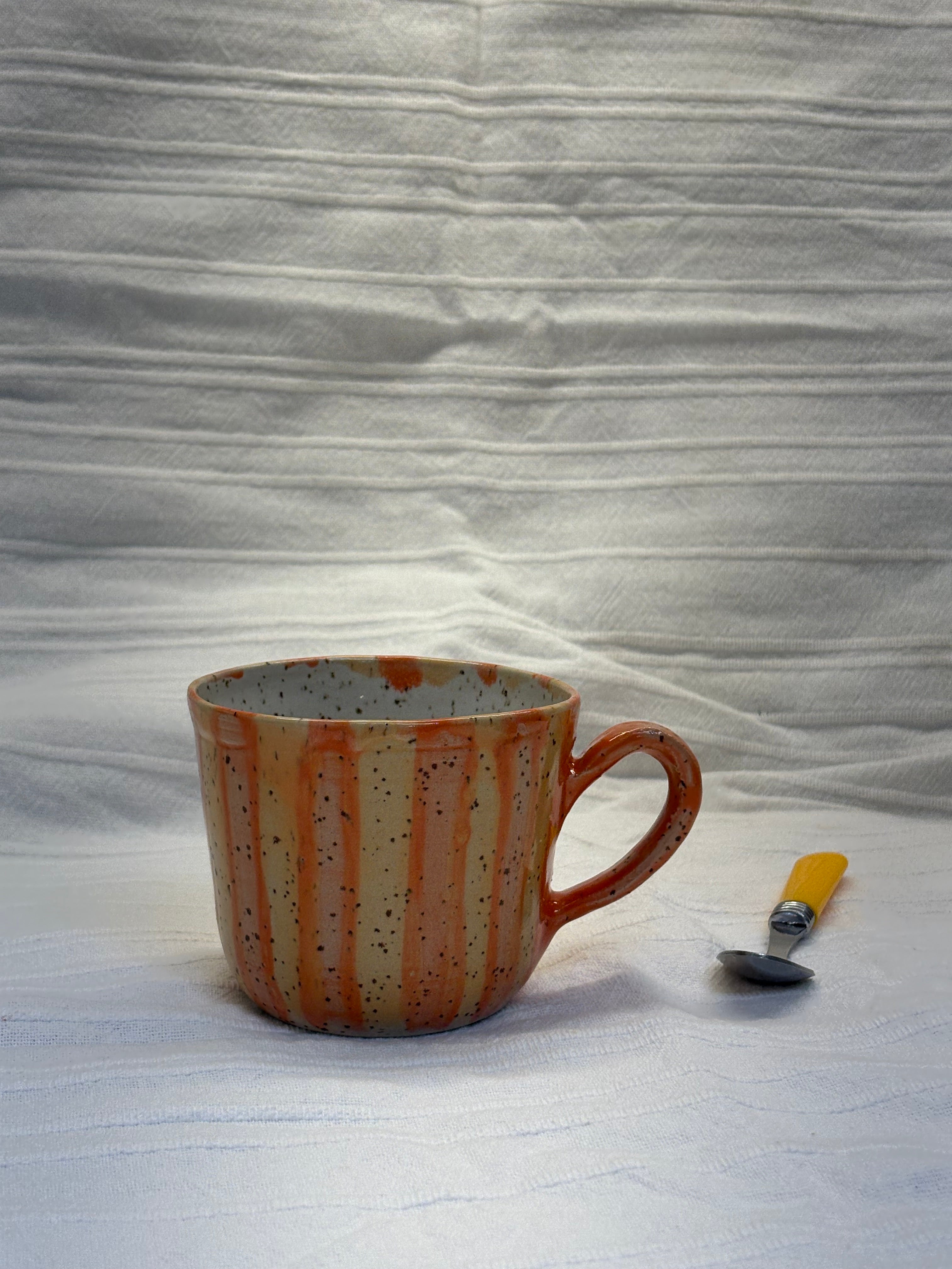 Mug orange et jaune