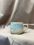 Grand mug gris bleuté
