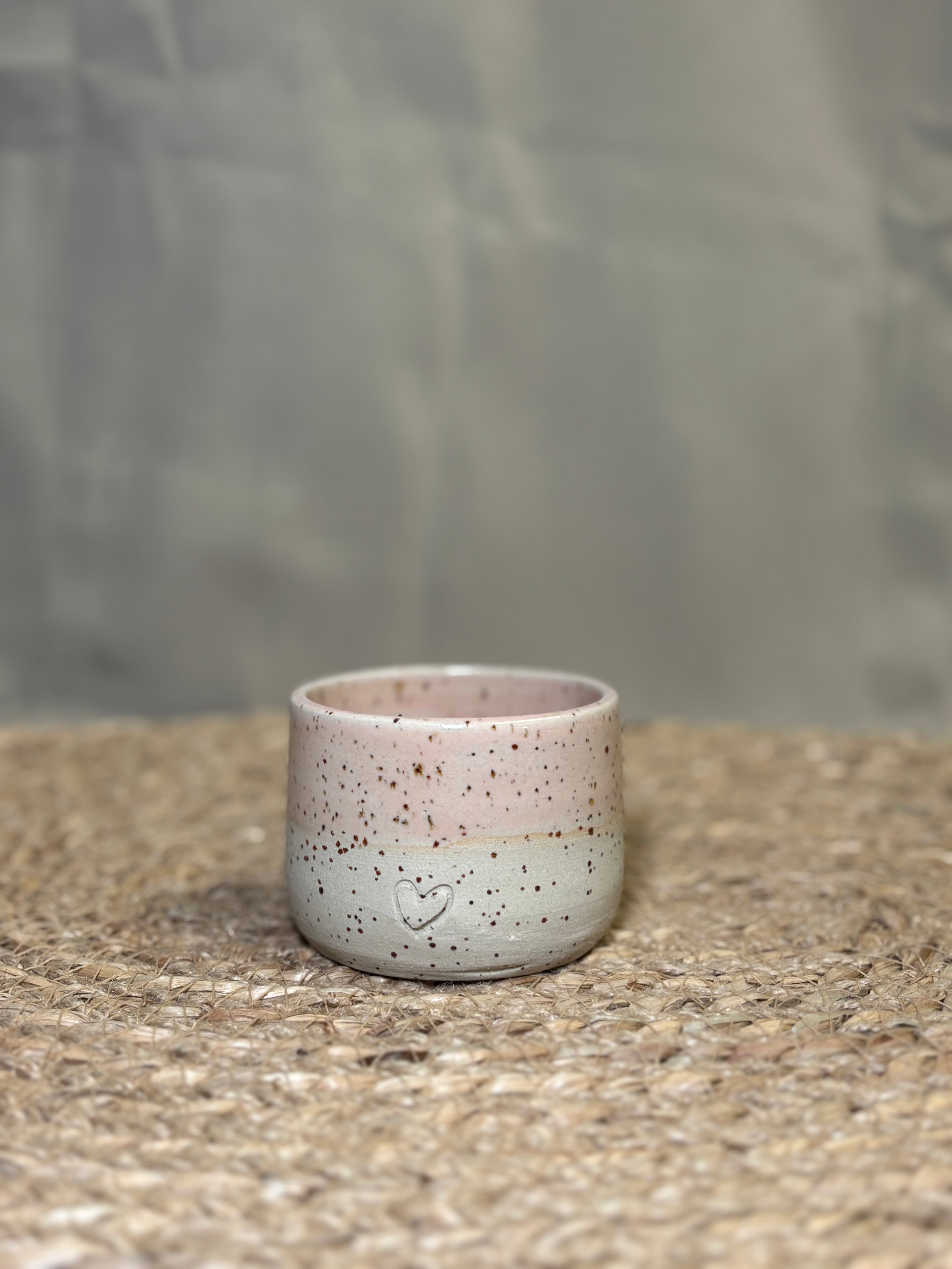 Tasse à café signature rose Morganite