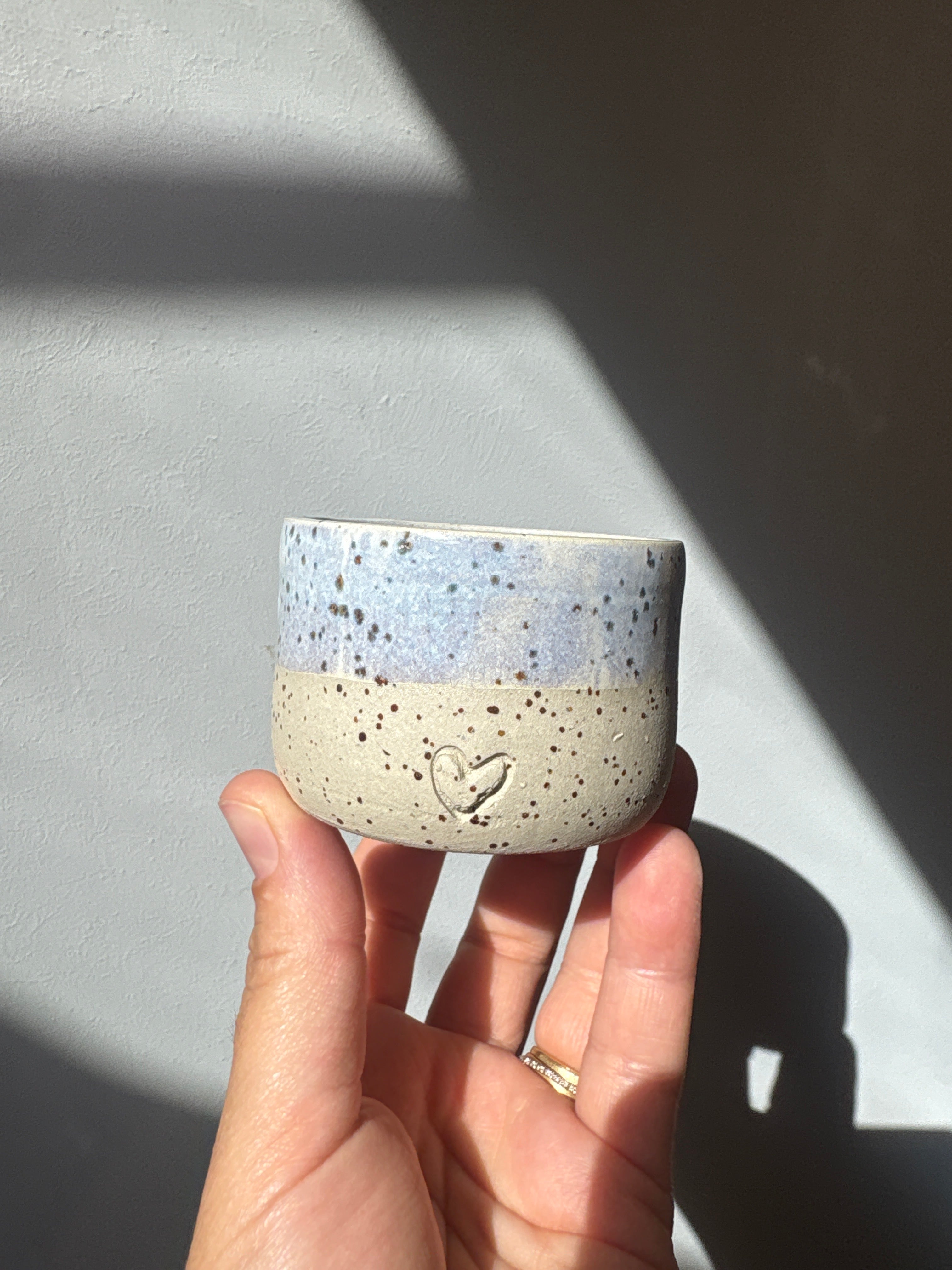 Tasse à café signature blanche