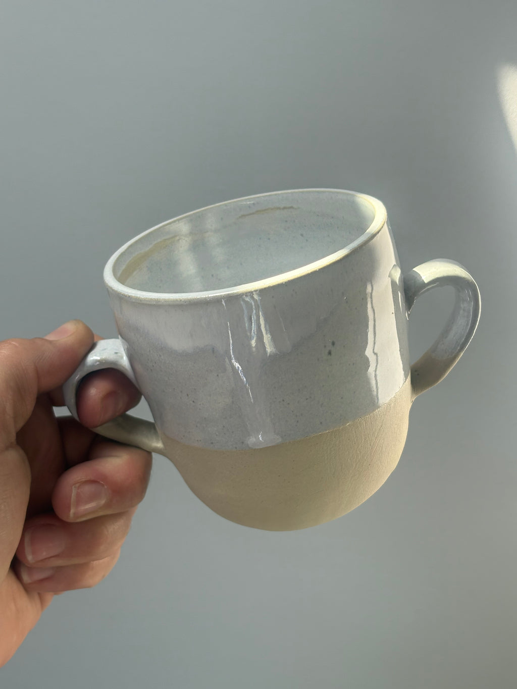 Mug double anse blanc 320ml