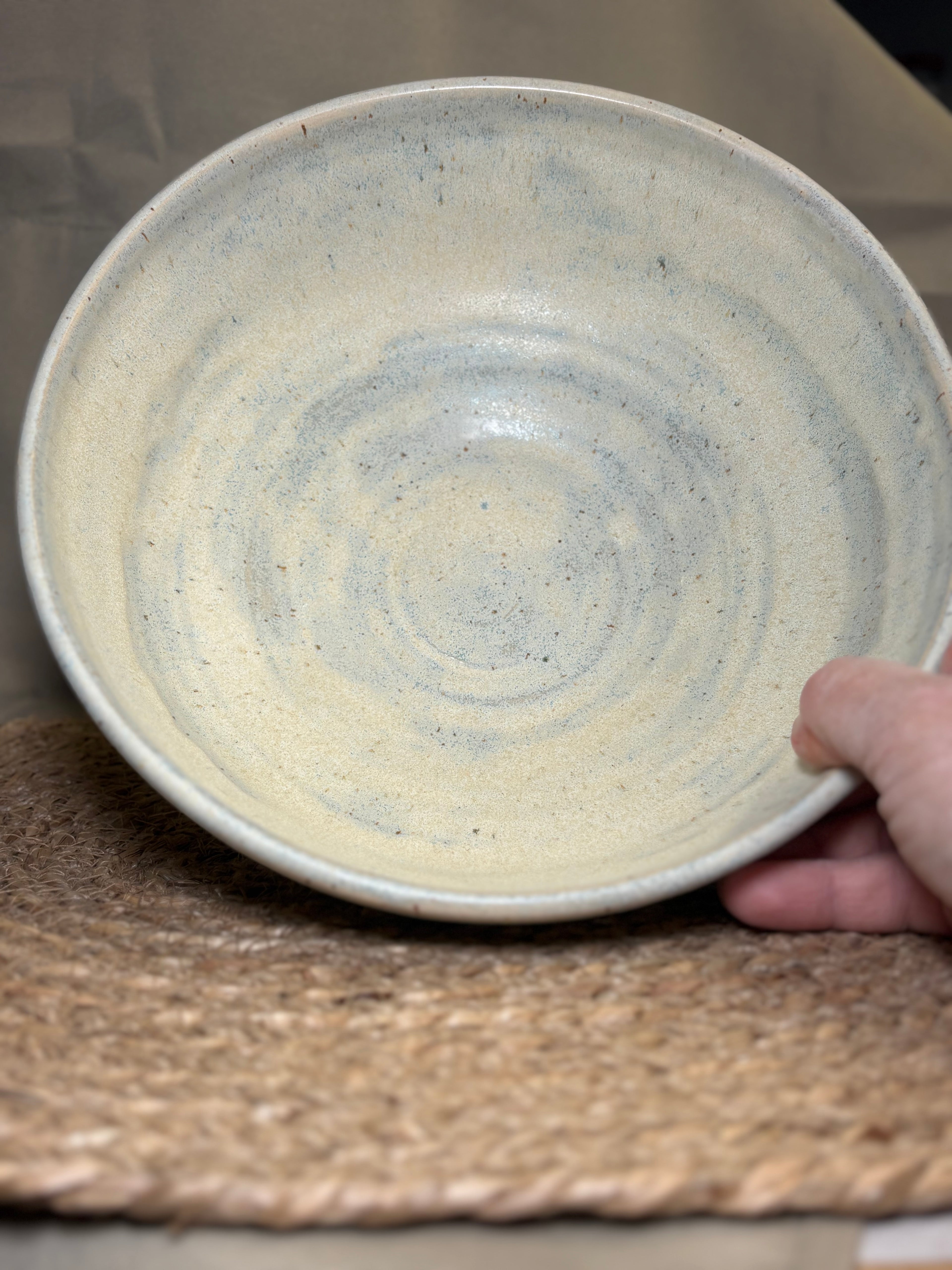 Saladier Bleu de gris