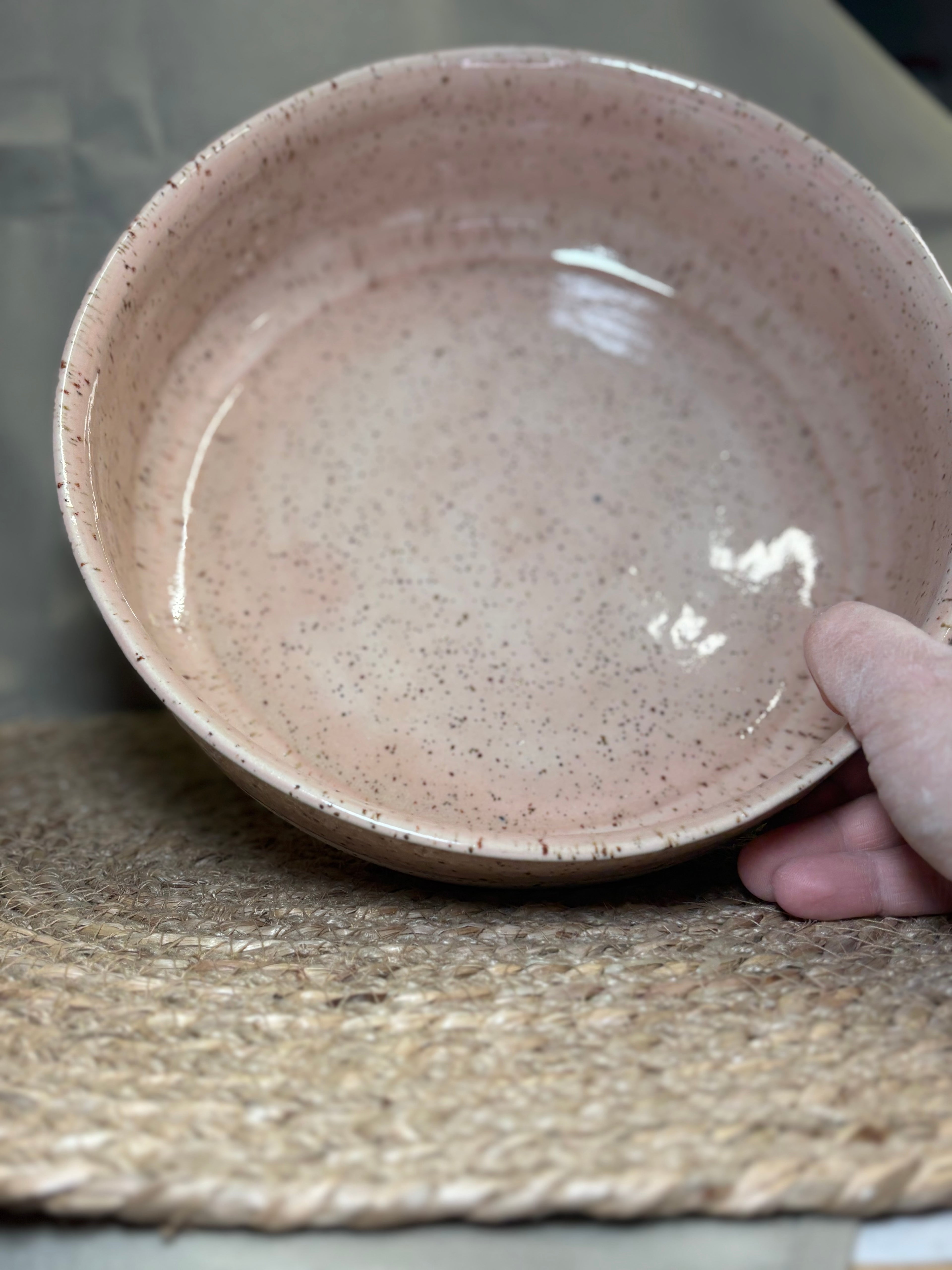 Plat rose Morganite