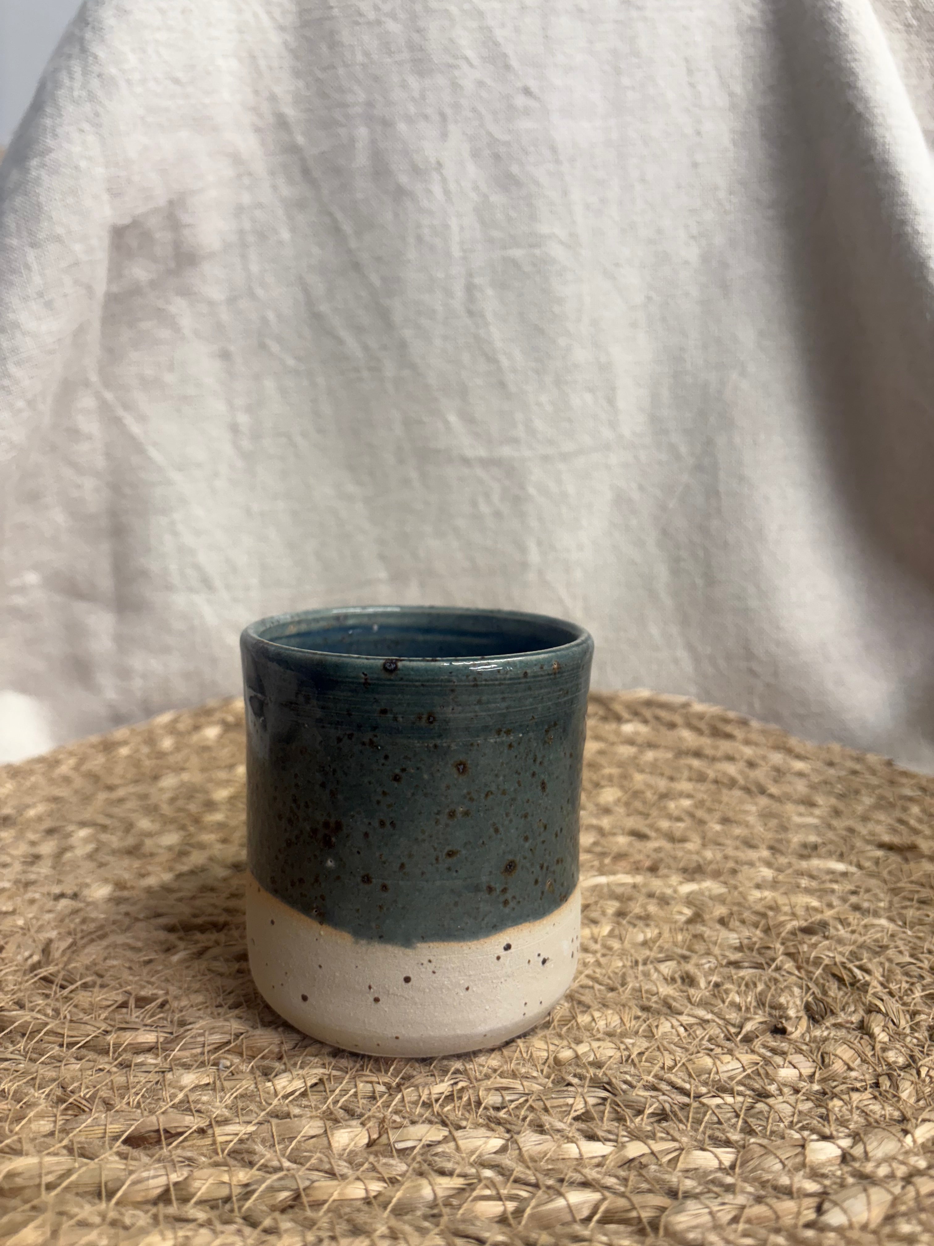 Tasse à café  bleu sauvage