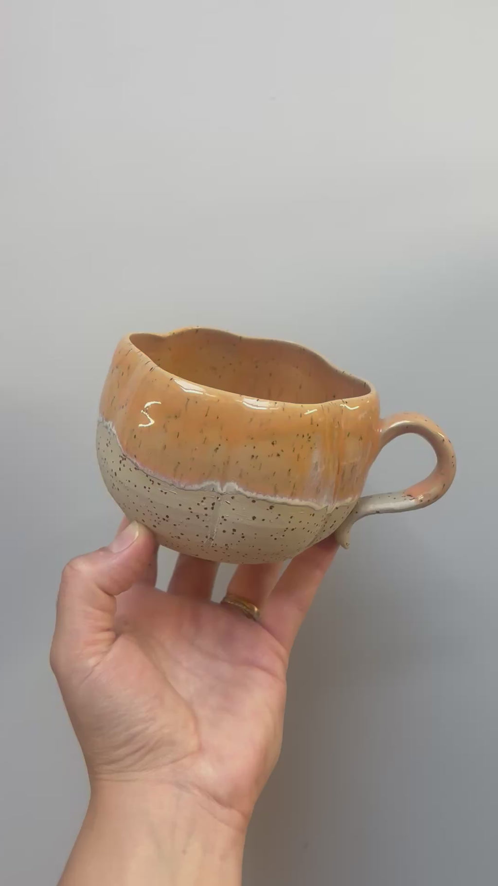 Tasse citrouille orange