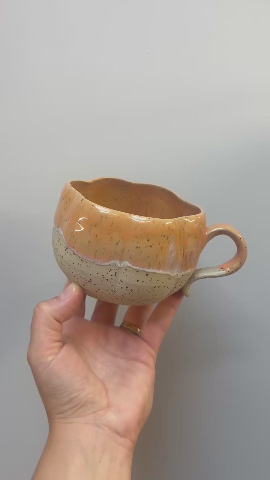 Tasse citrouille orange